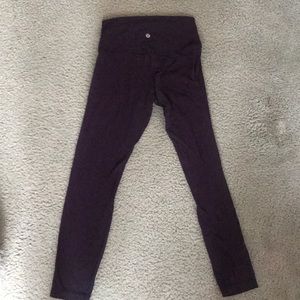 Dark Purple Align 7/8 crop leggings